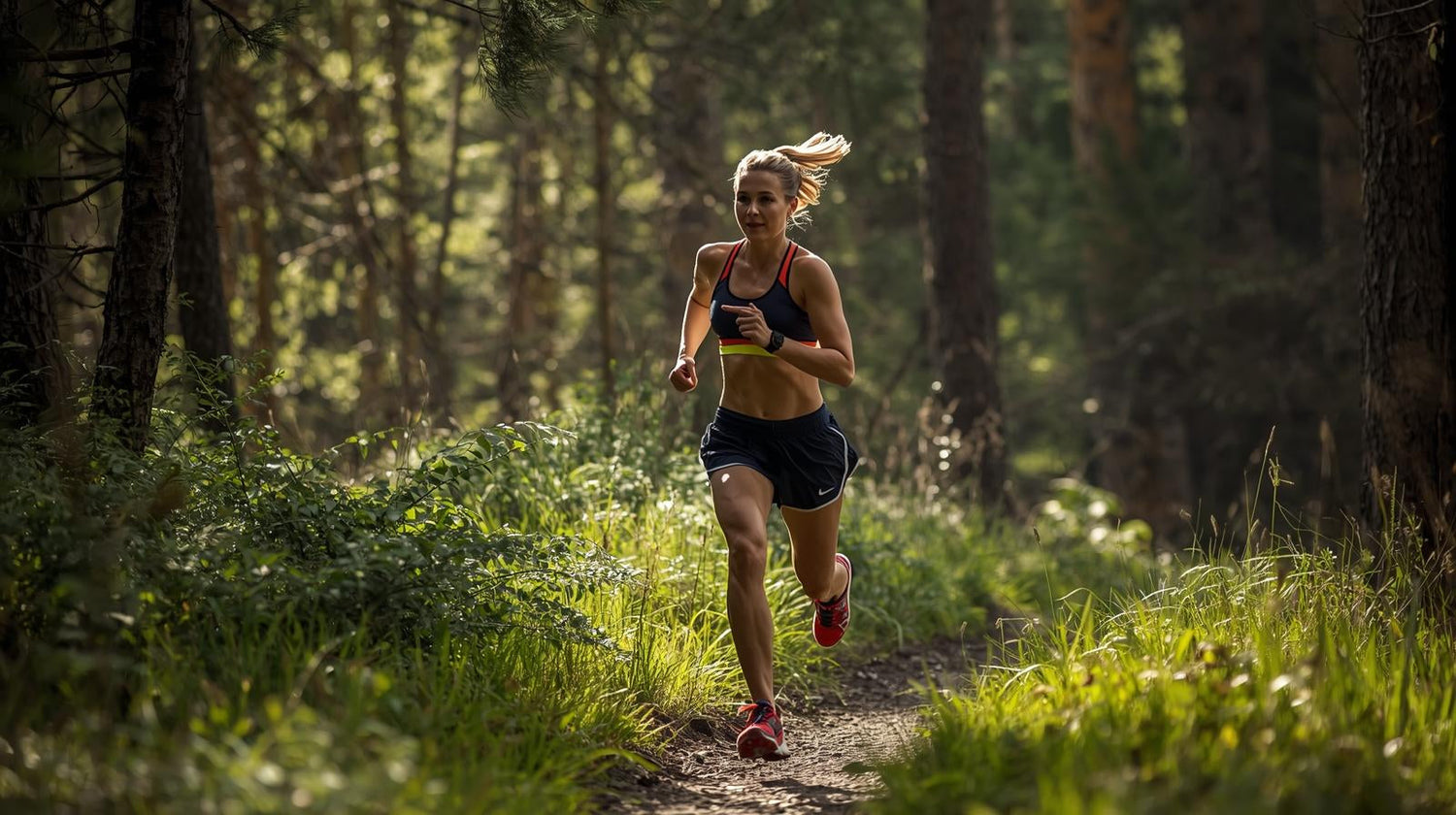 bežecké topánky na trail pre ženy, les a nerovný terén